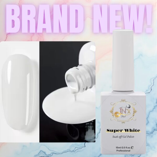 Super White Gel Polish - Image 3