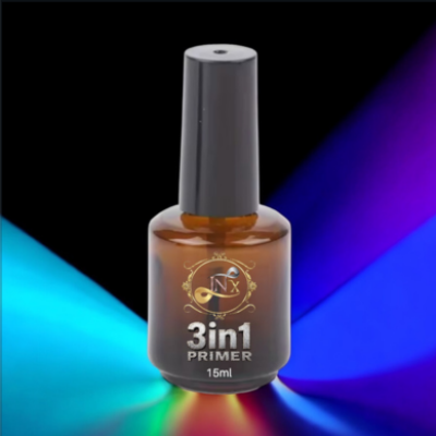 JNXINAILS 3 in 1 Primer bottle – vegan, toxin-free professional nail bonding product