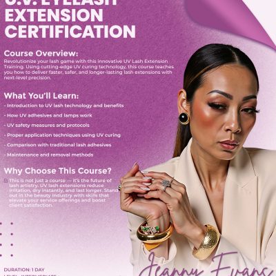 U.V.-Eyelash-Extension-Certification-Jeanny-Evans-Flyer
